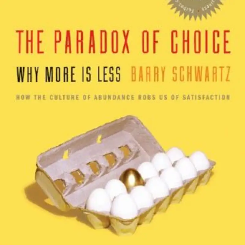 PARADOX OF CHOICE READ